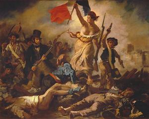 La Liberté menant le peuple, par Eugène Delacroix